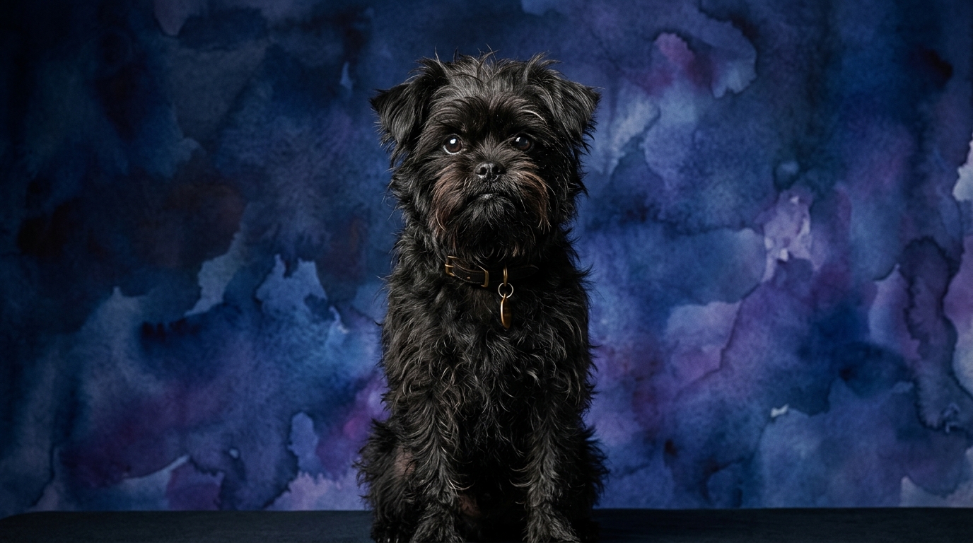 Affenpinscher dog portrait — Affenpinscher cognitive intelligence profile, Pet IQ Lab
