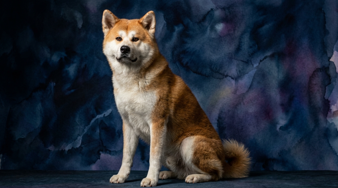 Akita dog portrait — Akita cognitive intelligence profile, Pet IQ Lab