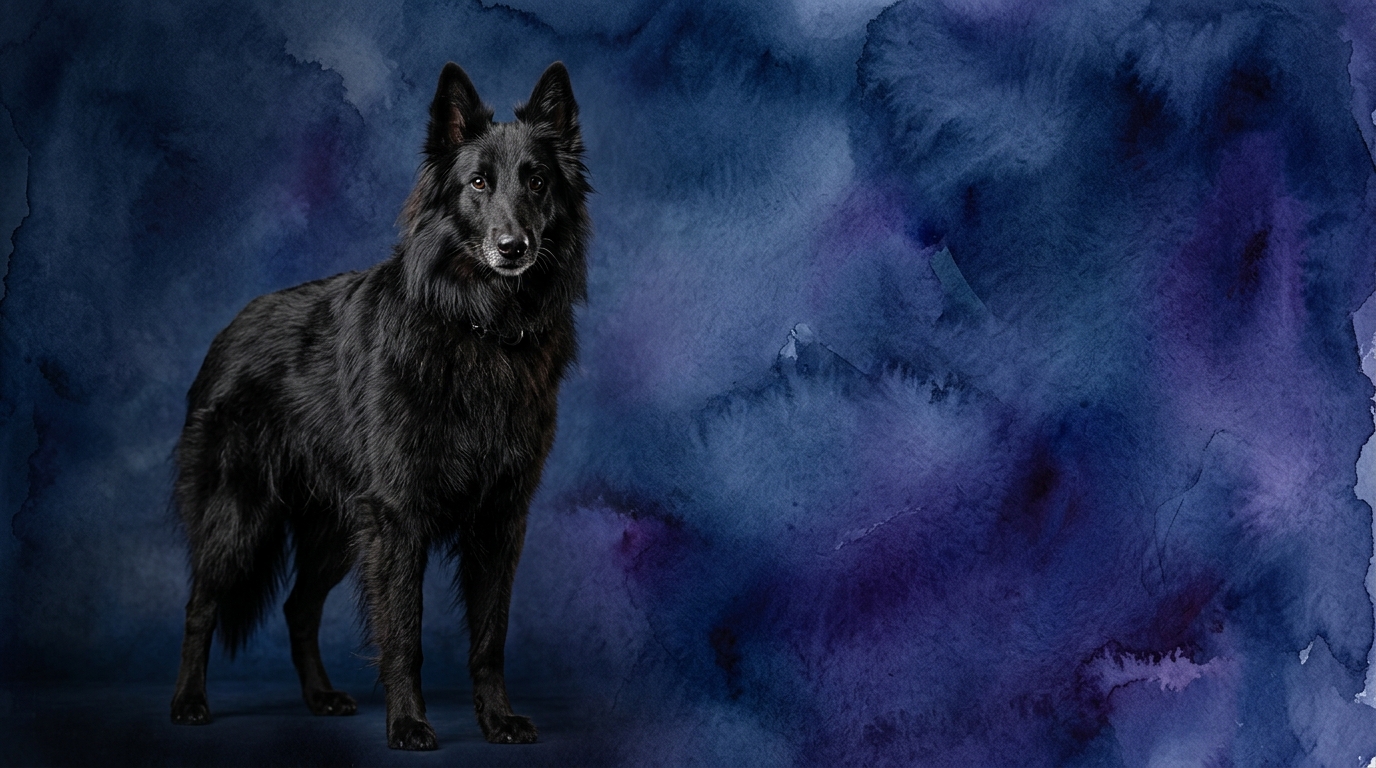 Belgian Sheepdog dog portrait — Belgian Sheepdog cognitive intelligence profile, Pet IQ Lab