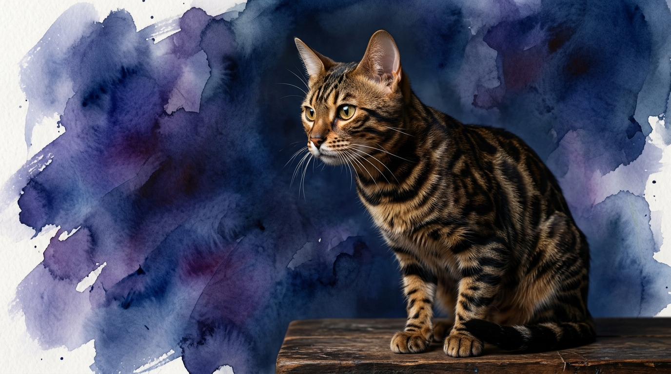 Bengal Cat cat portrait — Bengal Cat cognitive intelligence profile, Pet IQ Lab