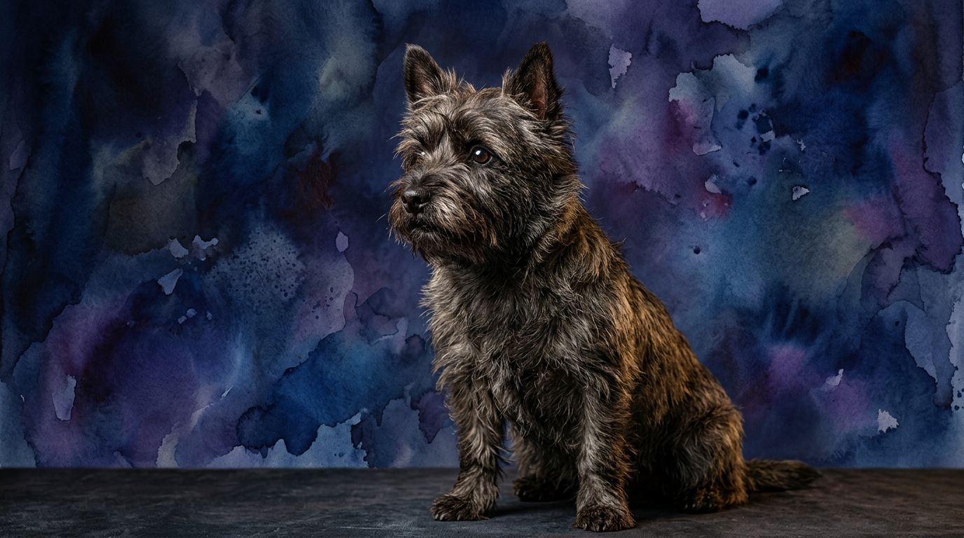 Cairn Terrier dog portrait — Cairn Terrier cognitive intelligence profile, Pet IQ Lab