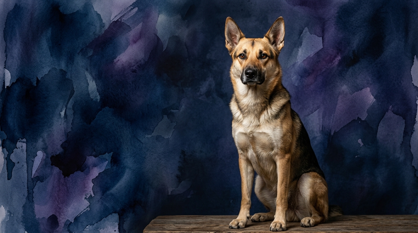 Canaan Dog dog portrait — Canaan Dog cognitive intelligence profile, Pet IQ Lab