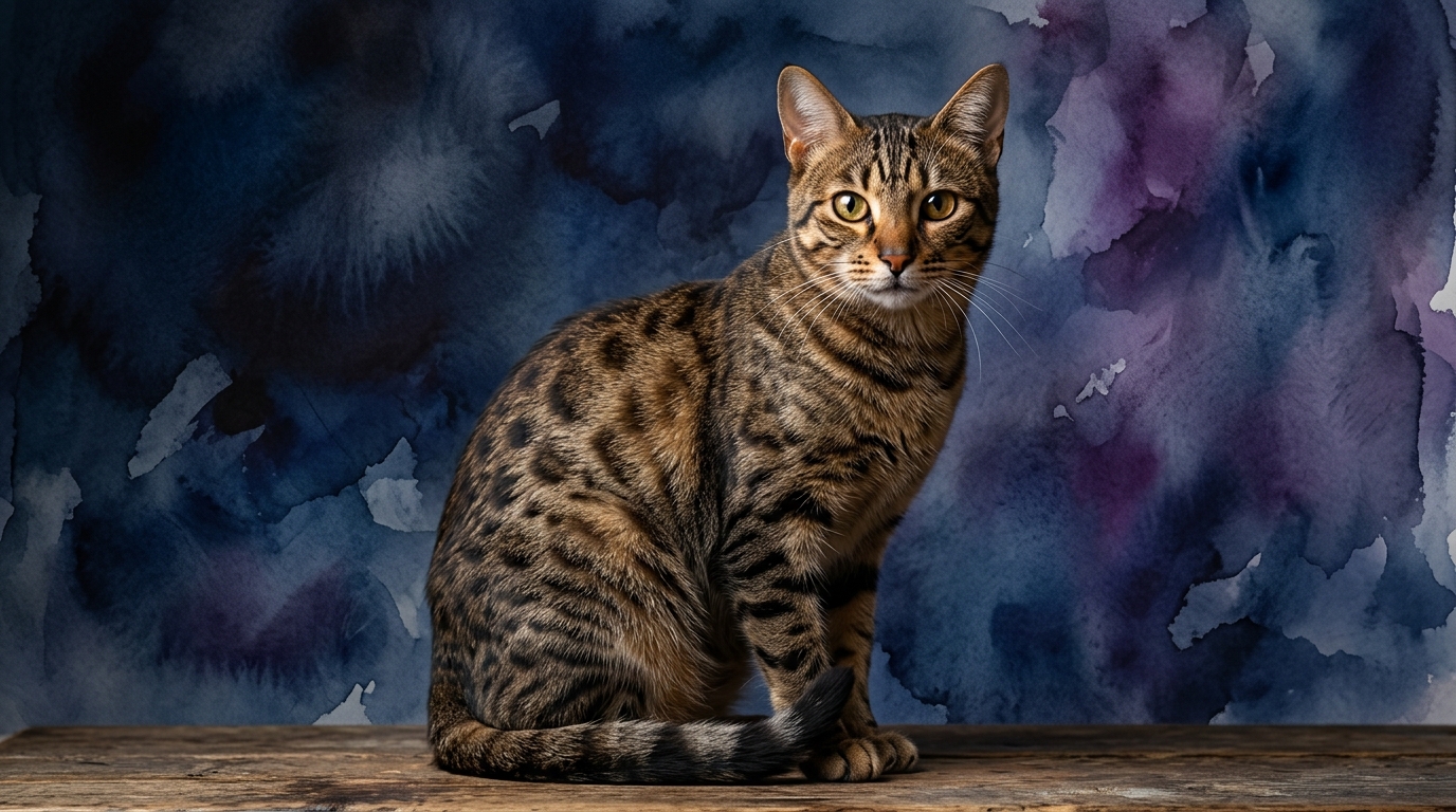 Egyptian Mau cat portrait — Egyptian Mau cognitive intelligence profile, Pet IQ Lab