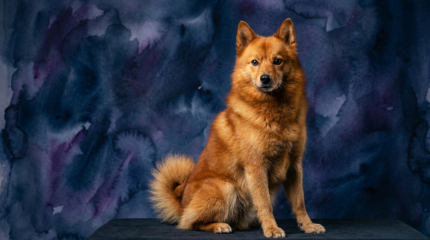 Finnish Spitz dog portrait — Finnish Spitz cognitive intelligence profile, Pet IQ Lab