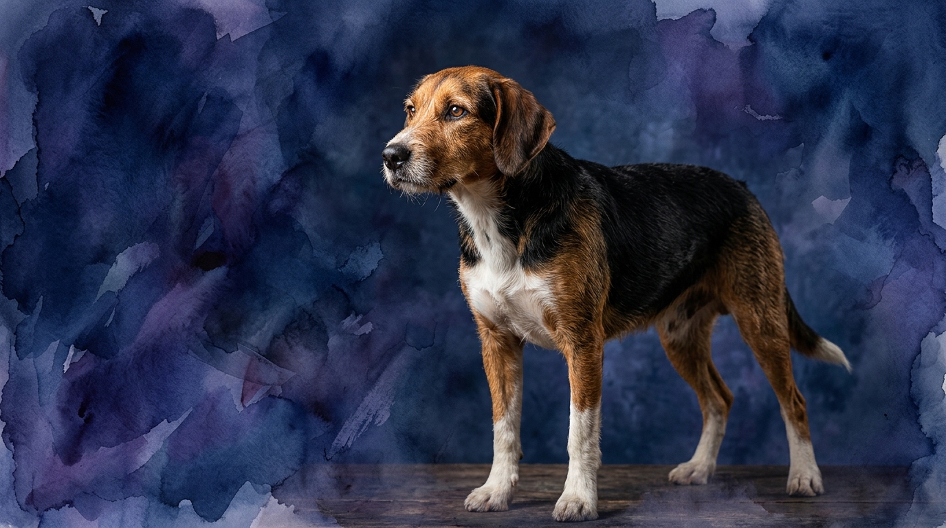 Harrier dog portrait — Harrier cognitive intelligence profile, Pet IQ Lab