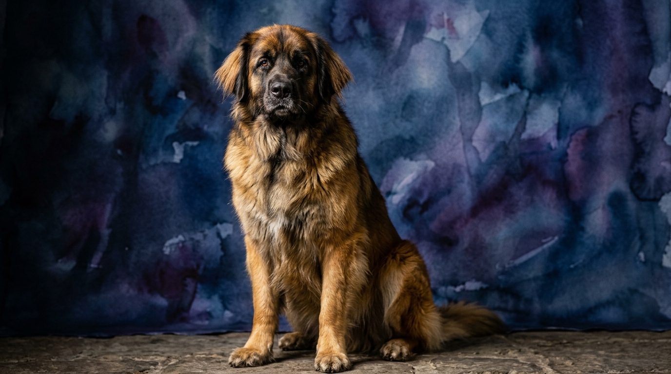 Leonberger dog portrait — Leonberger cognitive intelligence profile, Pet IQ Lab
