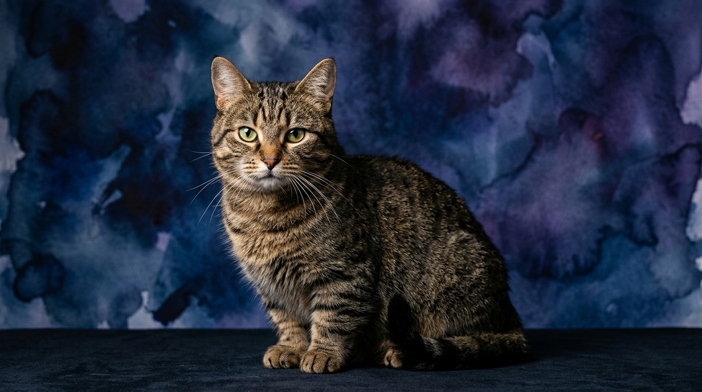 Munchkin cat portrait — Munchkin cognitive intelligence profile, Pet IQ Lab