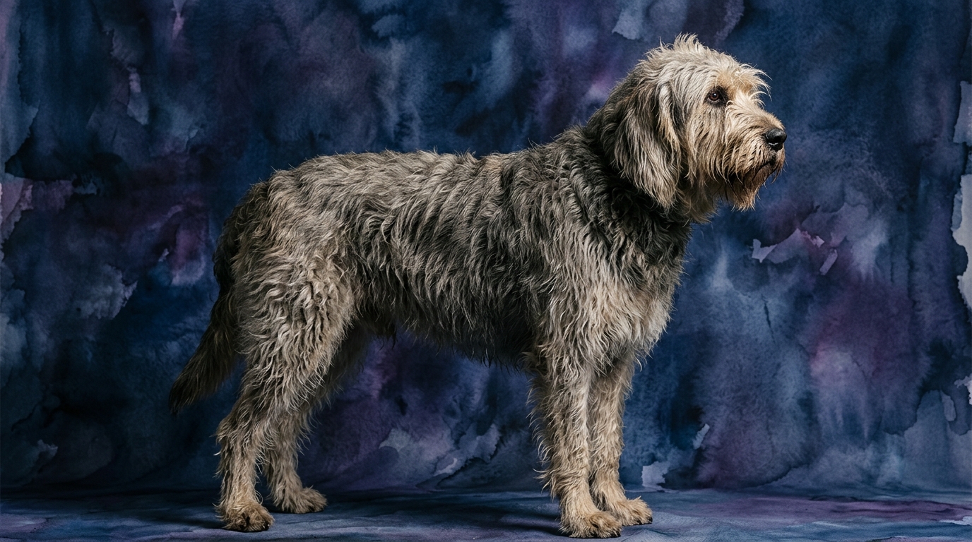 Otterhound dog portrait — Otterhound cognitive intelligence profile, Pet IQ Lab