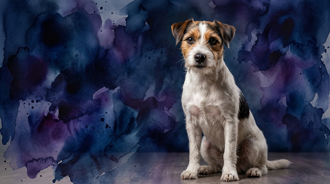 Parson Russell Terrier dog portrait — Parson Russell Terrier cognitive intelligence profile, Pet IQ Lab
