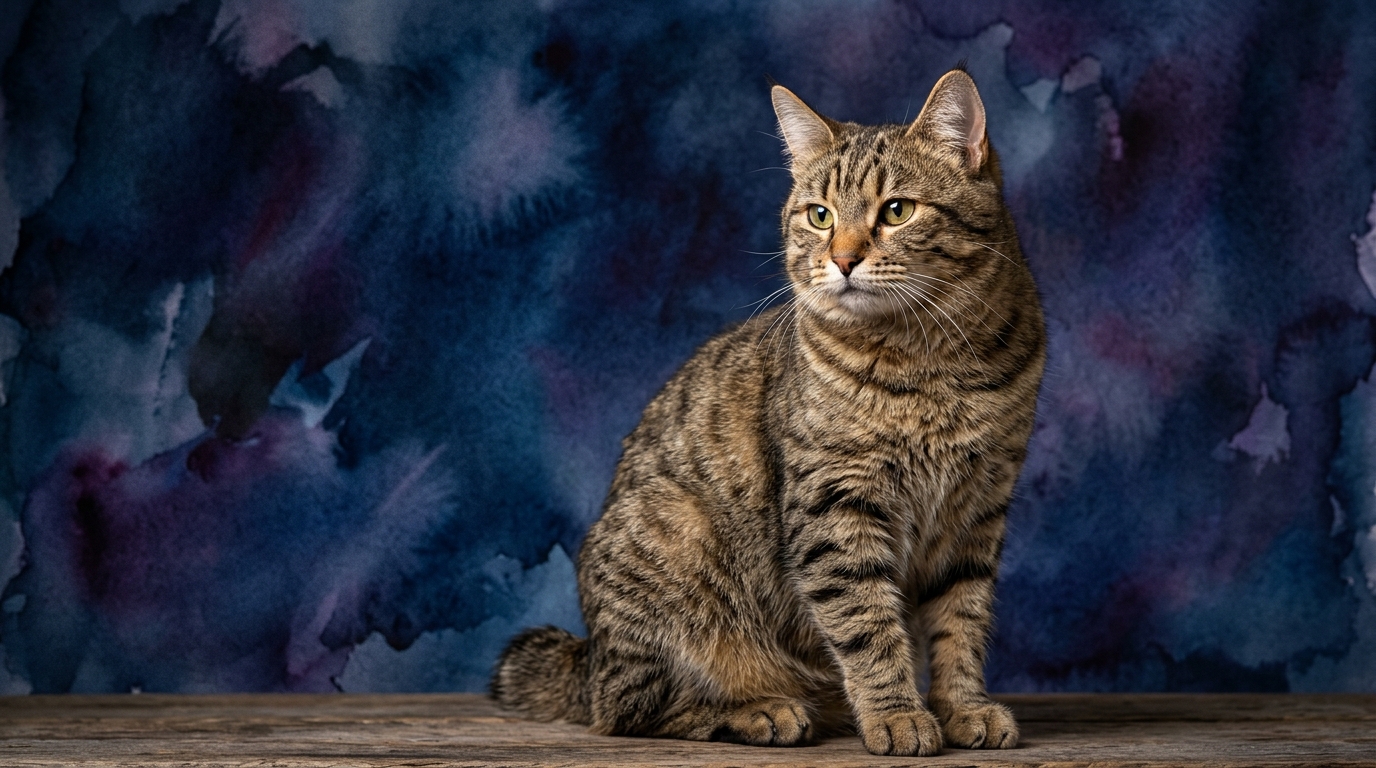 Pixiebob cat portrait — Pixiebob cognitive intelligence profile, Pet IQ Lab