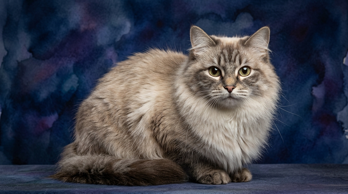 Ragamuffin cat portrait — Ragamuffin cognitive intelligence profile, Pet IQ Lab