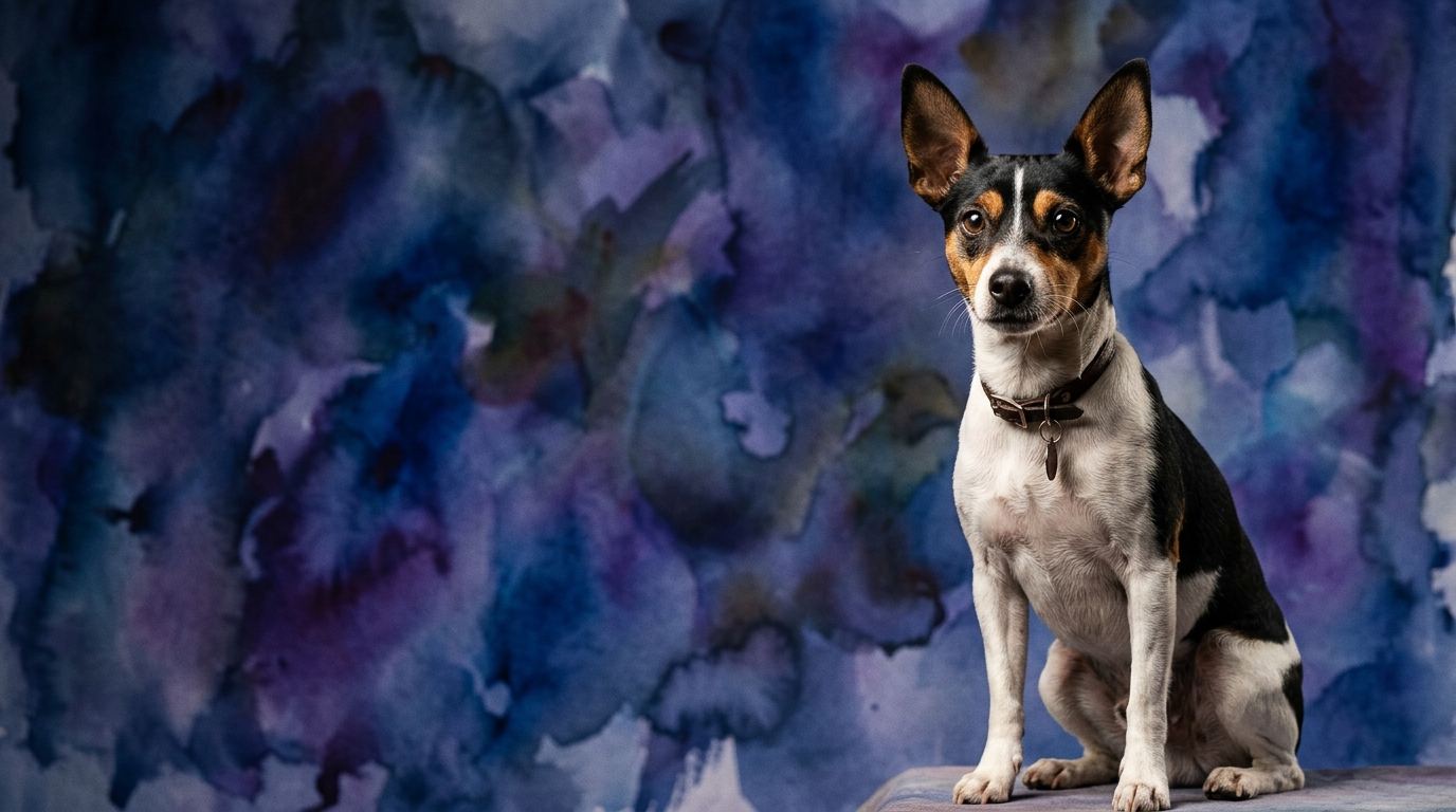 Rat Terrier dog portrait — Rat Terrier cognitive intelligence profile, Pet IQ Lab