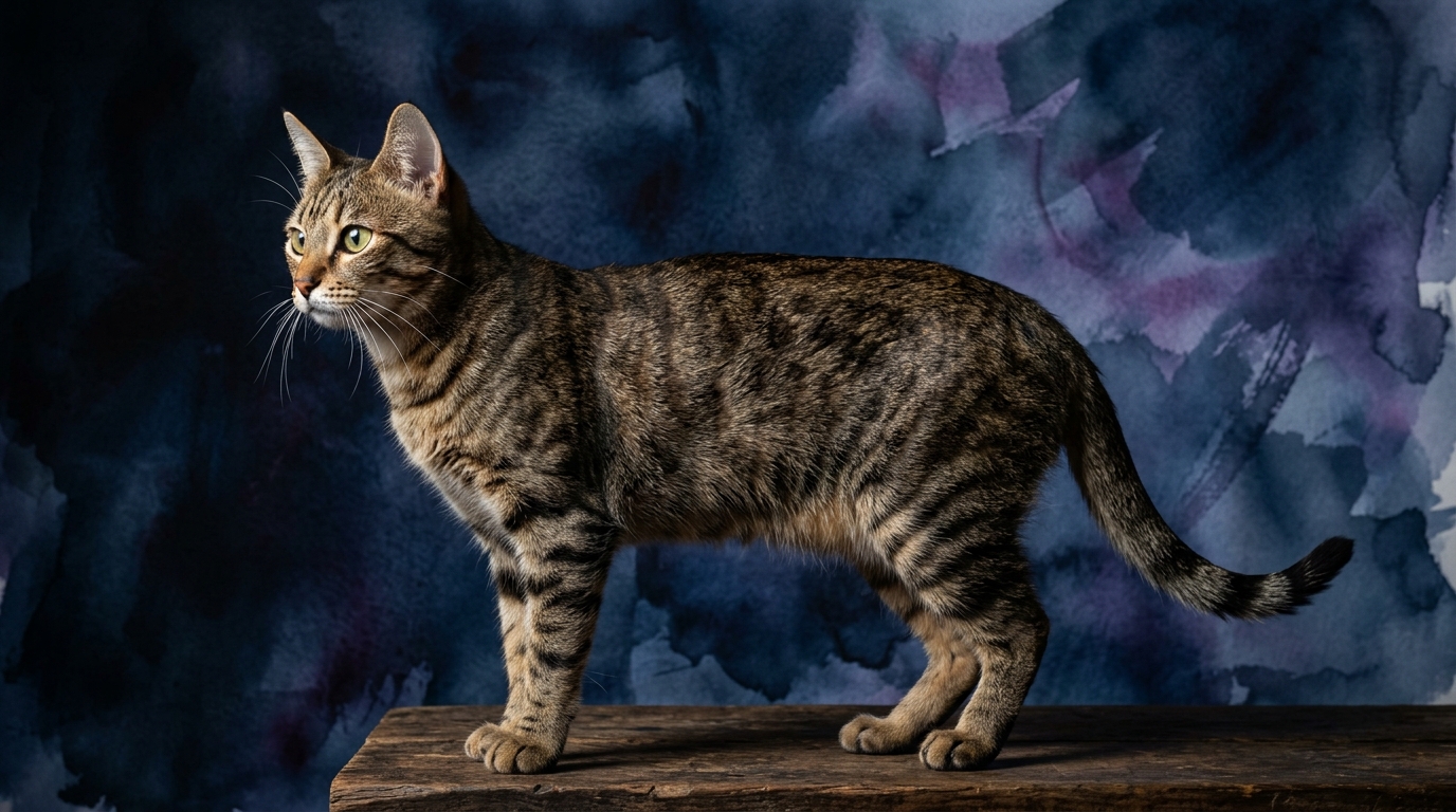 Sokoke cat portrait — Sokoke cognitive intelligence profile, Pet IQ Lab