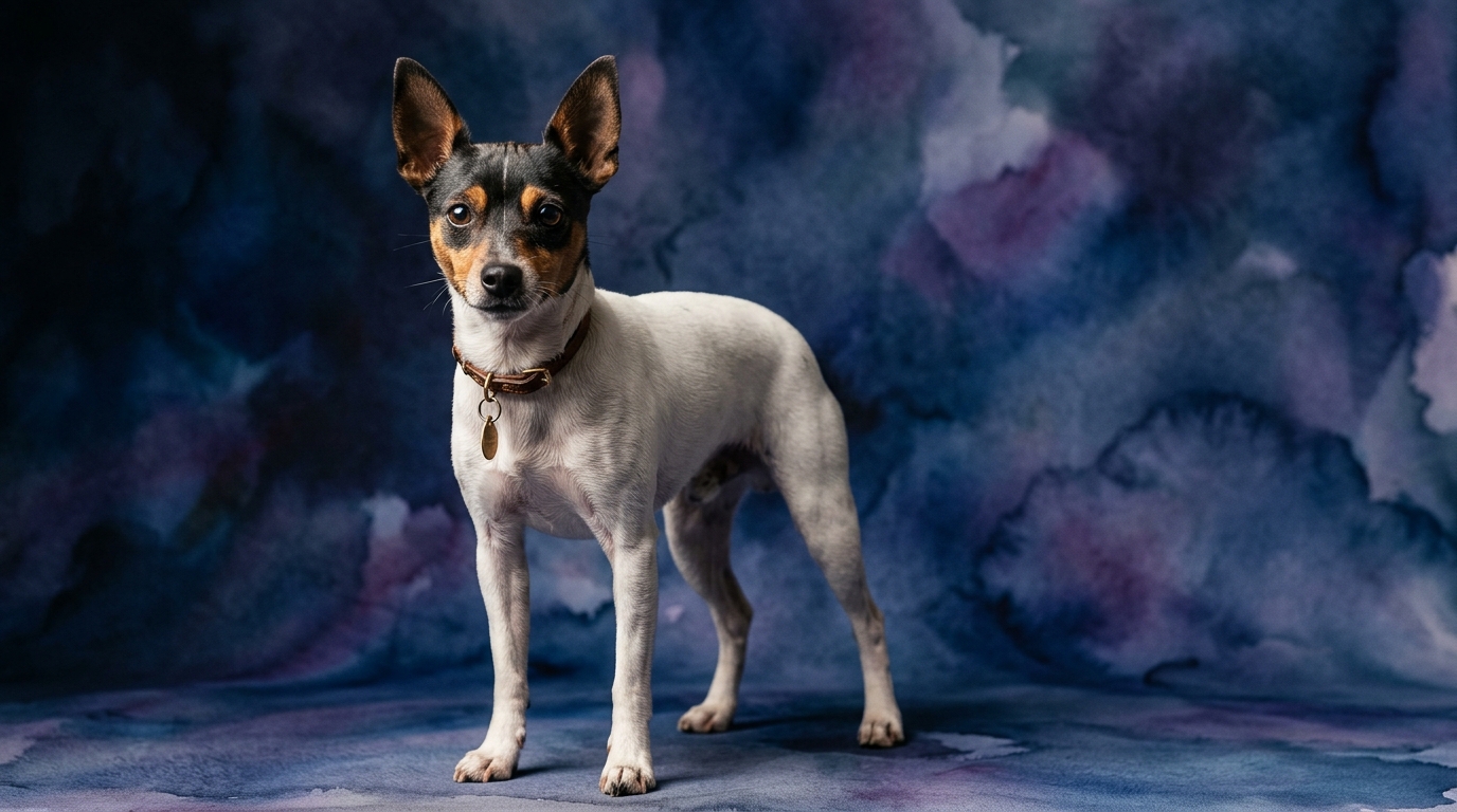 Toy Fox Terrier dog portrait — Toy Fox Terrier cognitive intelligence profile, Pet IQ Lab