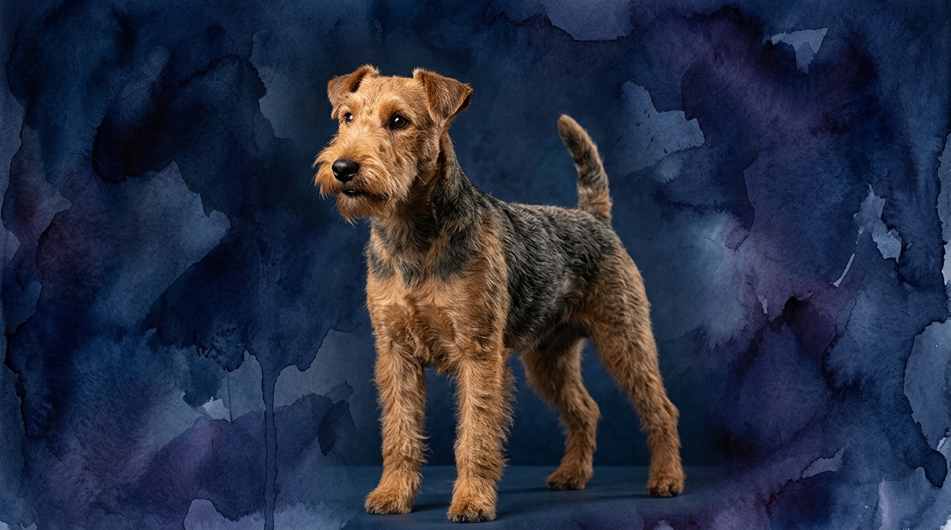 Welsh Terrier dog portrait — Welsh Terrier cognitive intelligence profile, Pet IQ Lab
